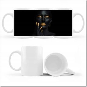 Bögre fényképpel Aranyozott kép