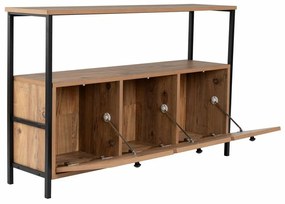 Solace Atlantic Pine and Black szekrény