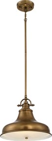 Quoizel EMERY QZ-EMERY-P-M-WS Függőlámpa 1x60W/E27