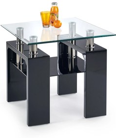 Dohányzóasztal Diamond H KWADRAT (fekete). 770183