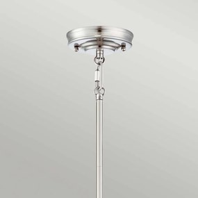 Quoizel EMERY QZ-EMERY-P-S-IS Függőlámpa 1x60W/E27