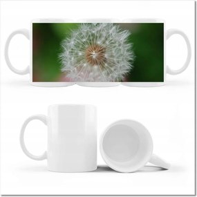 Nyomott mintás bögre Pitypang Virág Virágok