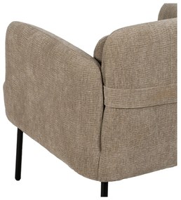 Bézs zsenília fotel Bind – Ixia