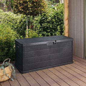 ALPHA tárolódoboz, 340L, 118x59x57cm, antracit I.P.A.E-Progarden