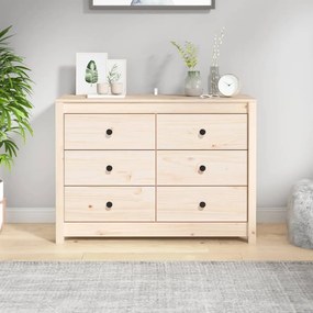 tömör fenyőfa kisszekrény 100 x 40 x 72 cm