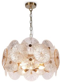 Maytoni MOD007PL-08G - Csillár láncon ASTER 8xE14/40W/230V