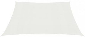 fehér HDPE napvitorla 160 g/m² 7 x 7 m