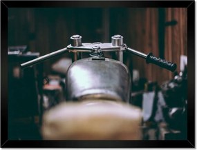 Poszterek keretben 40x30 Motorkerékpár kormány