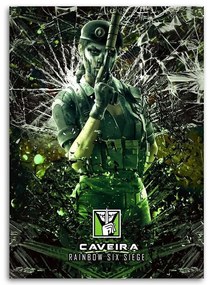Gario Vászonkép Zöld karakter játszik Rainbow Six Siege - SyanArt Méret: 70 x 100 cm
