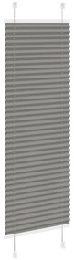 pliszírozott redőny antracit 50x150 cm szövetszélesség 49,4 cm
