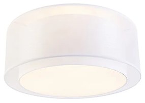 Modern mennyezeti lámpa fehér 50 cm 3 fényű - Drum Duo