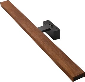 BRILAGI-LED Fürdőszobai tükörvilágítás 3 az 1-ben WOODY MIRROR LED/15W/230V 80 cm IP44 fekete/tölgy