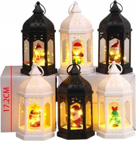 Led-es KarĂĄcsonyi LĂĄmpa MikulĂĄs Vagy KarĂĄcsonyfa FigurĂĄval 17 CM DekorĂĄciĂł