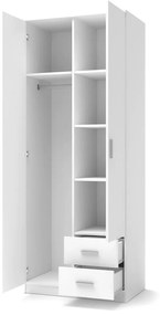 Szekrény Lima II, fehér