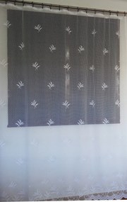 Mg Függöny 7145 Fehér 160x200cm Kész Szalaggal K