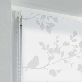 Fehér textil roló 120x180 cm Rossignol – douceur d'intérieur