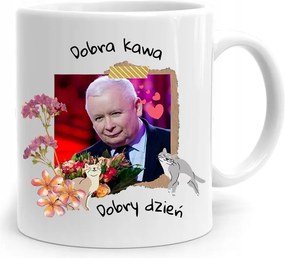 Vicces Bögre A Pis Elnökétől Jaroslaw Kaczynski fényképes nyomtatással