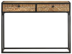 tömör mangófa tálalóasztal 100 x 35 x 75 cm