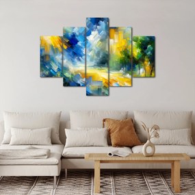 Kép - Absztrakt napos nap (150x105 cm)
