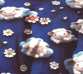 Gyerek ágyneműhuzat NINO SHEEP 100x140 cm