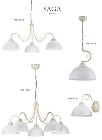 Jupiter 1486 - Csillár láncon SAGA 3xE27/60W/230V