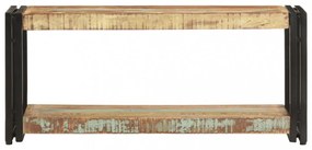 tömör újrahasznosított fa TV-szekrény 90 x 30 x 40 cm