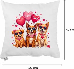 EMI Paws díszpárna 40x40 cm