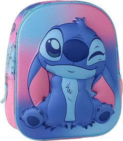 Disney Lilo és Stitch, A csillagkutya Galaxy 3D hátizsák, táska 30 cm