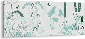 Kép - rét vektor (120x50 cm)