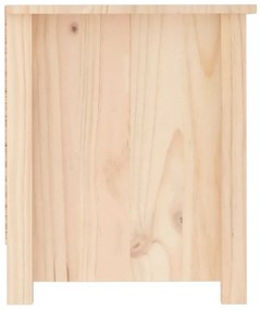 tömör fenyőfa cipősszekrény 110 x 38 x 45,5 cm