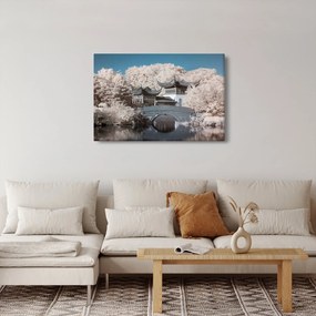 Kép - Virágzó fák Ázsiában (90x60 cm)