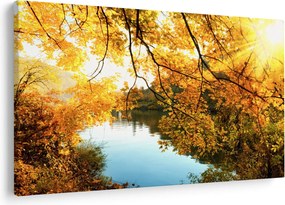 Kép - Őszi fa (90x60 cm)