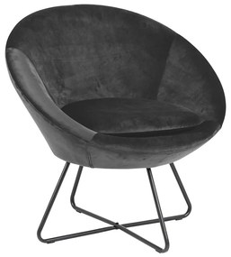 BERYL fotel sötétszürke színben