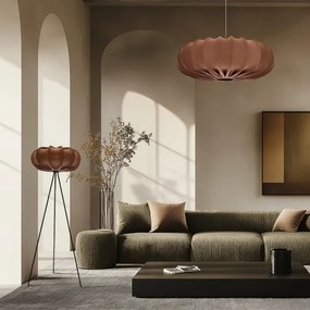 Állólámpa CAFEE 1xE27/40W/230V barna/fekete