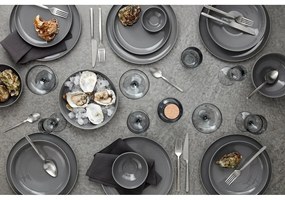 Fekete len szalvéta, 42 x 42 cm - Blomus