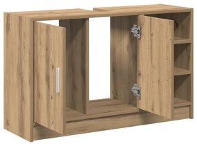 Mosogató Szekrény Kézműves tölgy 90x29x55 cm Összeszerelt Fa