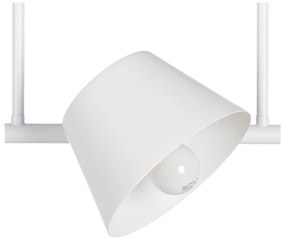 Fehér mennyezeti lámpa 38x62,5 cm Simplico – Ixia