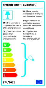 Lucid fekete asztali lámpa - Leitmotiv