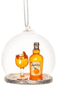 Üveg kézzel készített karácsonyfadísz ø 8 cm Christmas Spritz – Sass &amp; Belle