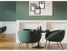 Klausen 111023 - Csillár zsinóron REY 1xE27/7W/230V fekete