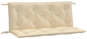 2 db bézs oxford szövet kerti padpárna 120 x 50 x 7 cm