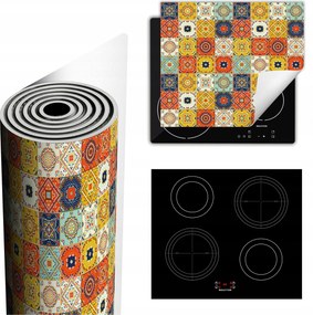 Tűzhelyvédő Szőnyeg Több Helyet Biztosít 60x52 színes mozaik