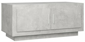 betonszürke szerelt fa dohányzóasztal 102x 50 x 45 cm