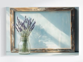 Vászonkép Canvas Absztrakt Dekoráció Keret Levendula Csokor 60x40