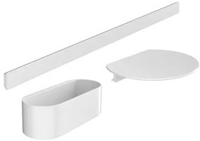 Hansgrohe WallStoris tartozékkészlet matt fehér 27966700