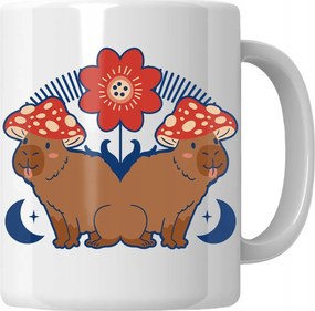 Bögre Kapibara Legyek Ajándék Rajongóknak Kapibara Ajándék