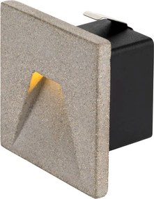 SLV 1006406 CONCRETO Kültéri Falba Építhető Lámpa Szürke LED IP65