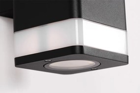 KAJA K-8207 TAMIZA Fekete Színű Fali Lámpa 2xGU10 10W IP44