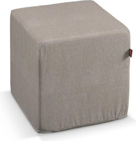 Dekoria Kocka puff bézs-szürke