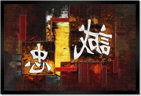 Poszterek keretben 60x40 Keleti kockás